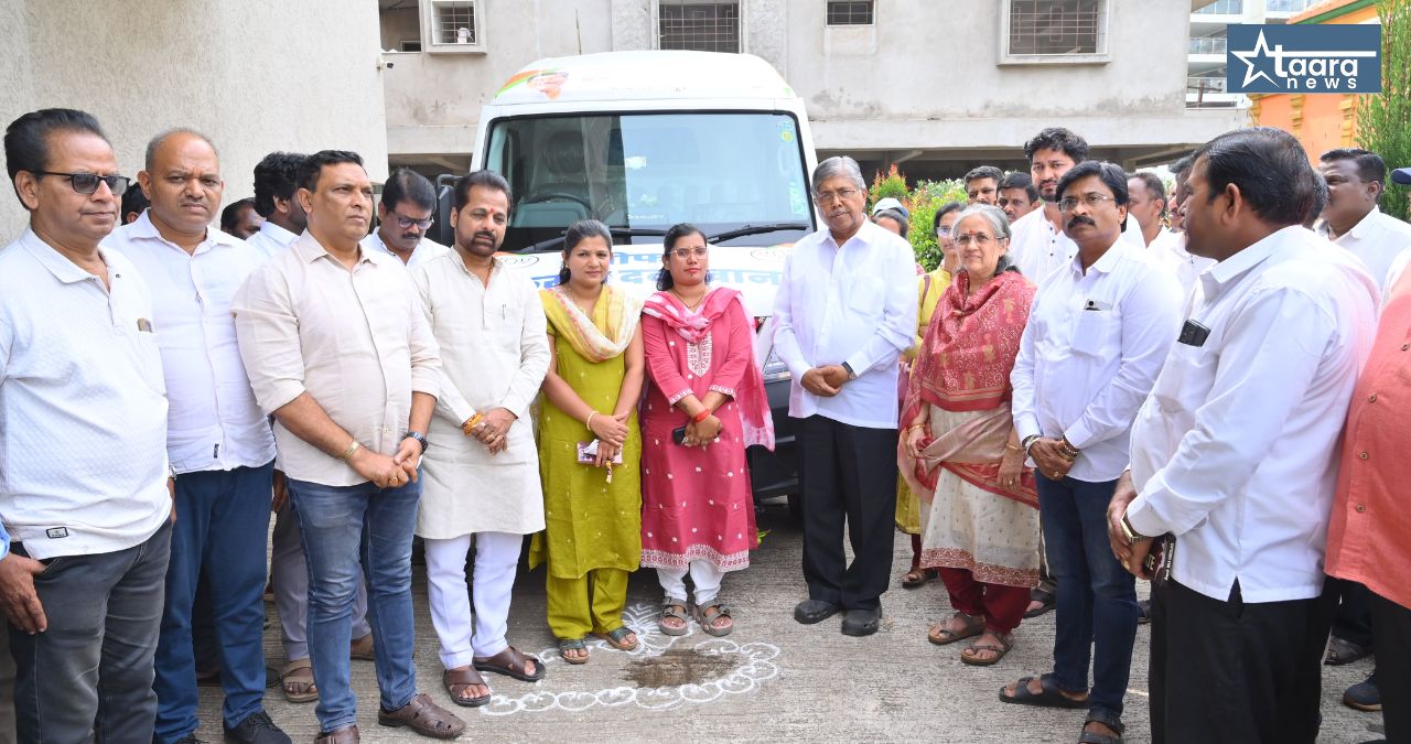 kolhapur free healthcare mobile clinic new vehicle launch